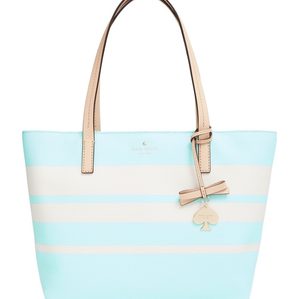 Kate Spade Ny Hawthorne Lane Grace Blue Tote